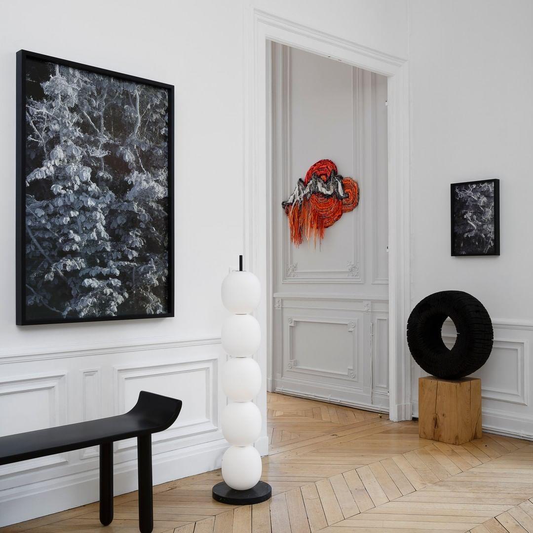 Candied Haws Floor Lamp with LED Light and Marble Base