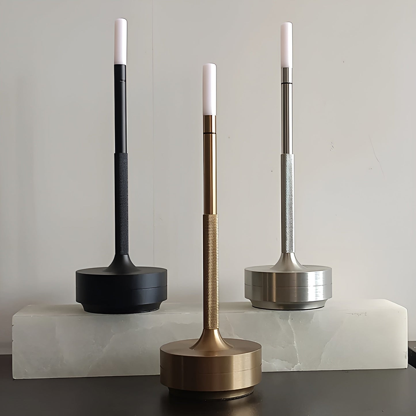 Elegant LED Table Lamp for Indoor and Outdoor Use - Sustainable and Energy Efficient