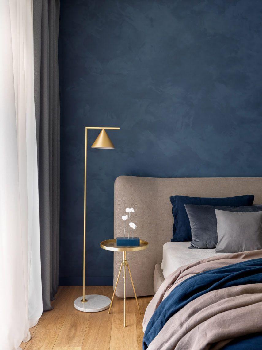 Captain Flint Floor Lamp with Marble Base and LED Light