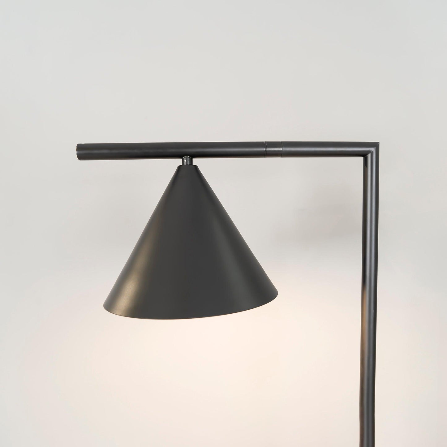 Captain Flint Floor Lamp with Marble Base and LED Light