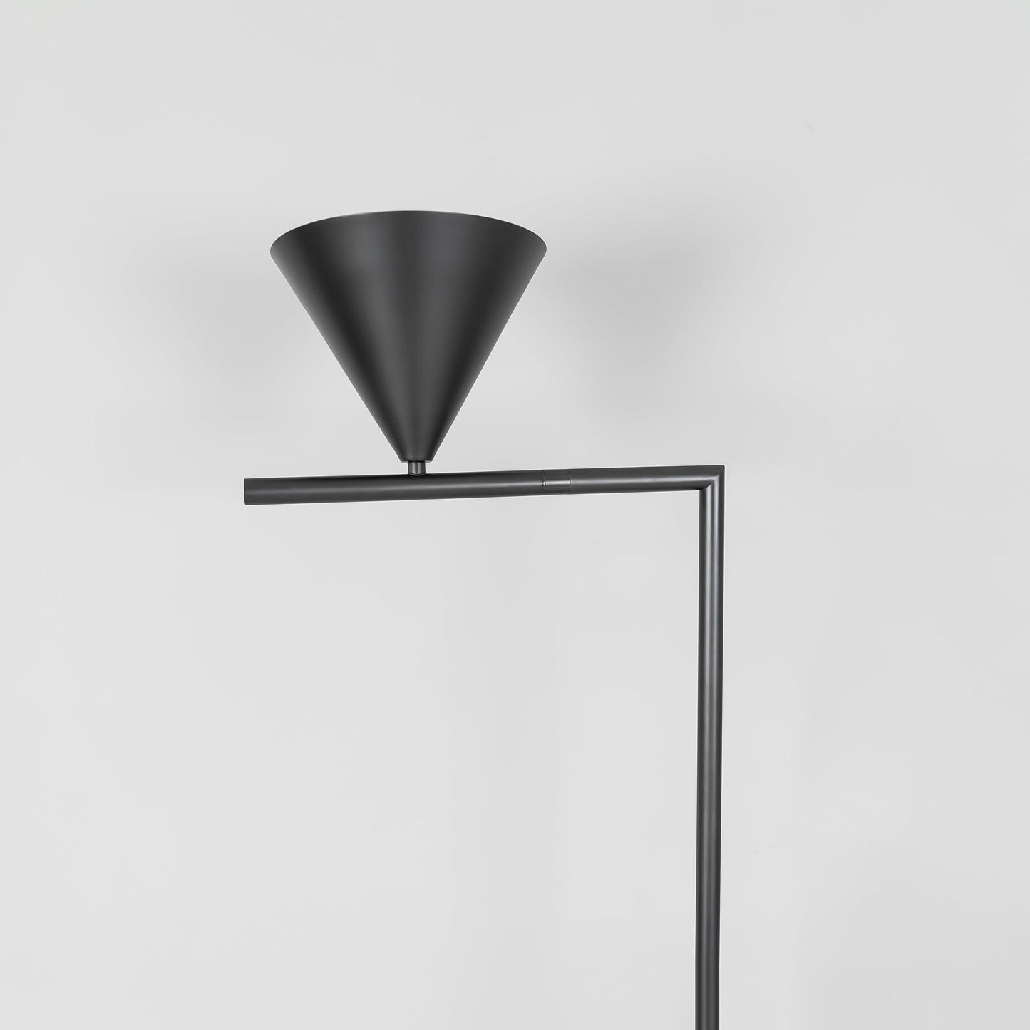 Captain Flint Floor Lamp with Marble Base and LED Light