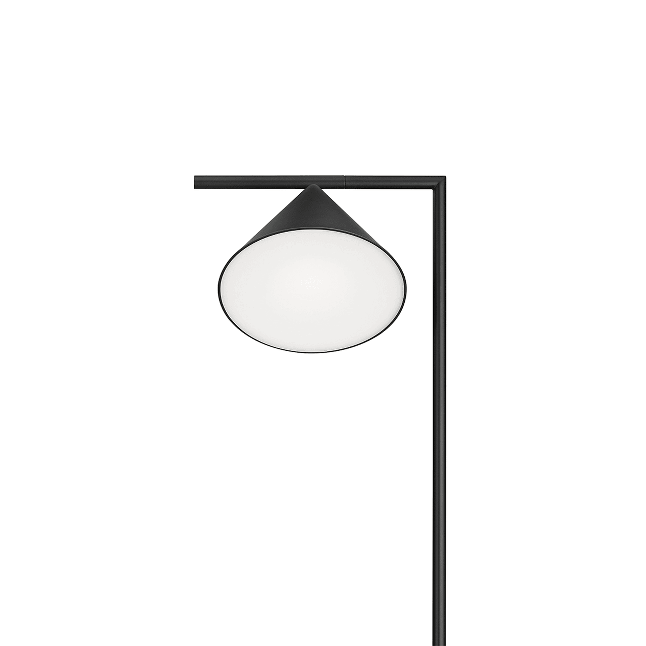 Captain Flint Floor Lamp with Marble Base and LED Light