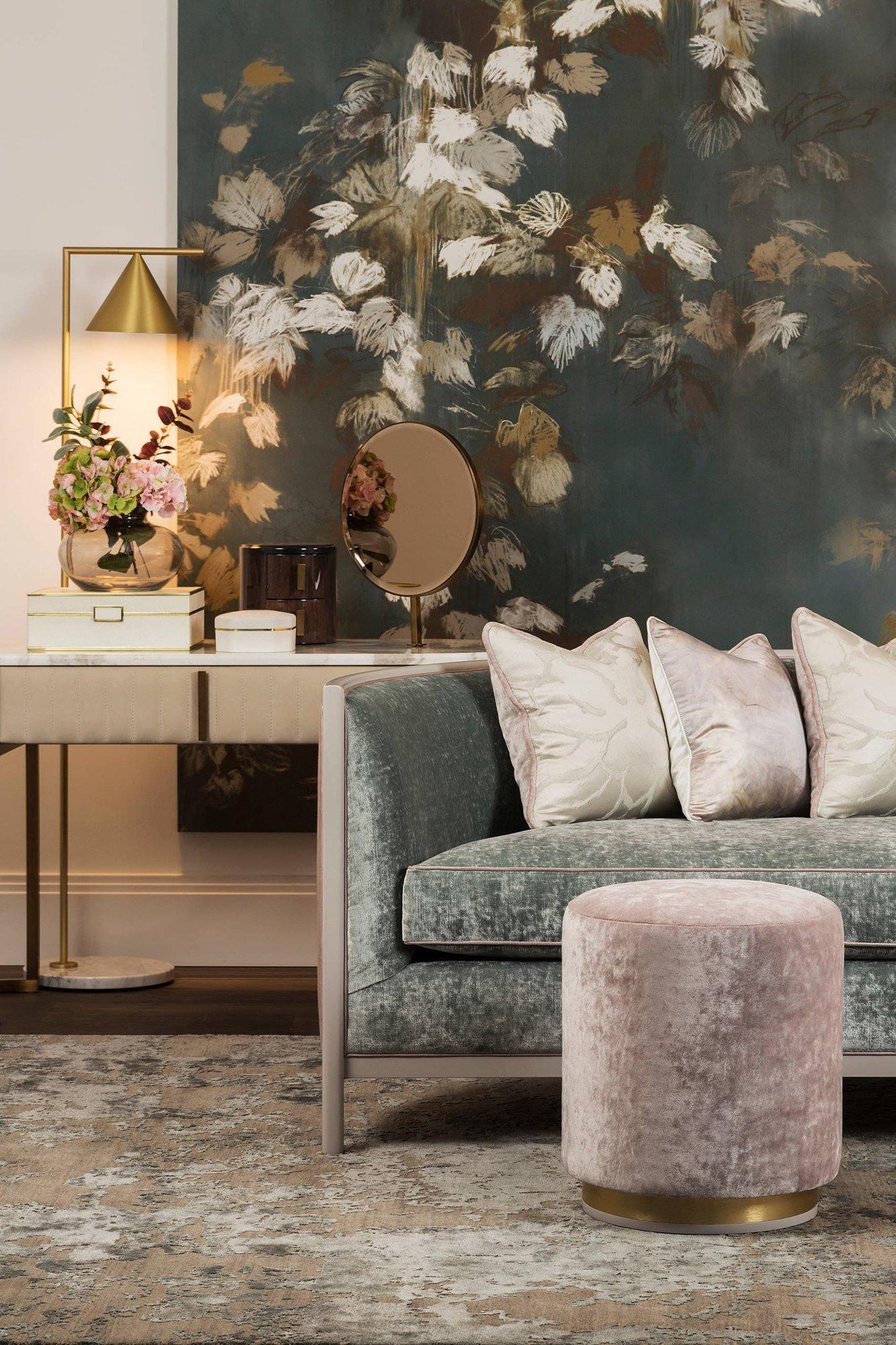 Captain Flint Floor Lamp with Marble Base and LED Light