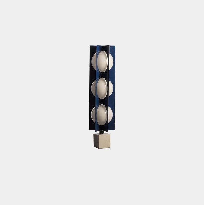 Blue Kleos Floor Lamp - Modern LED Lighting, Navy Design