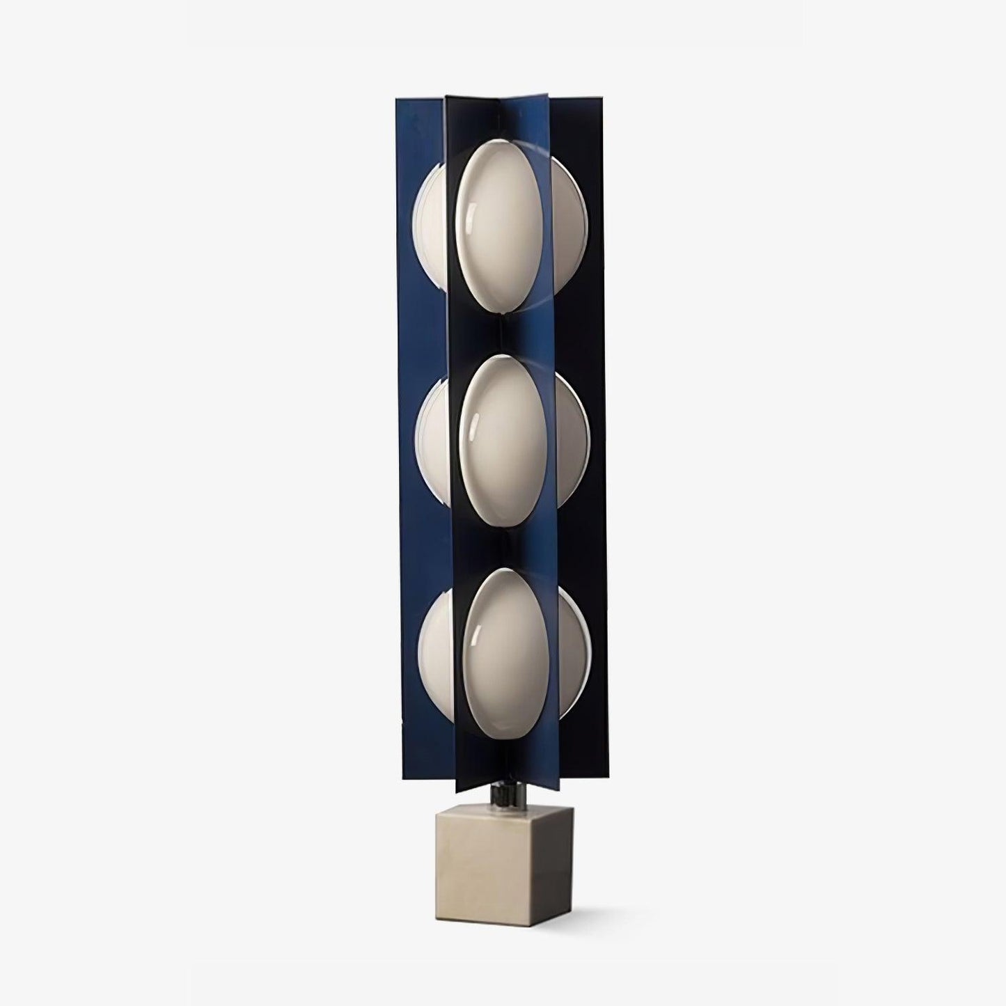 Blue Kleos Floor Lamp - Modern LED Lighting, Navy Design