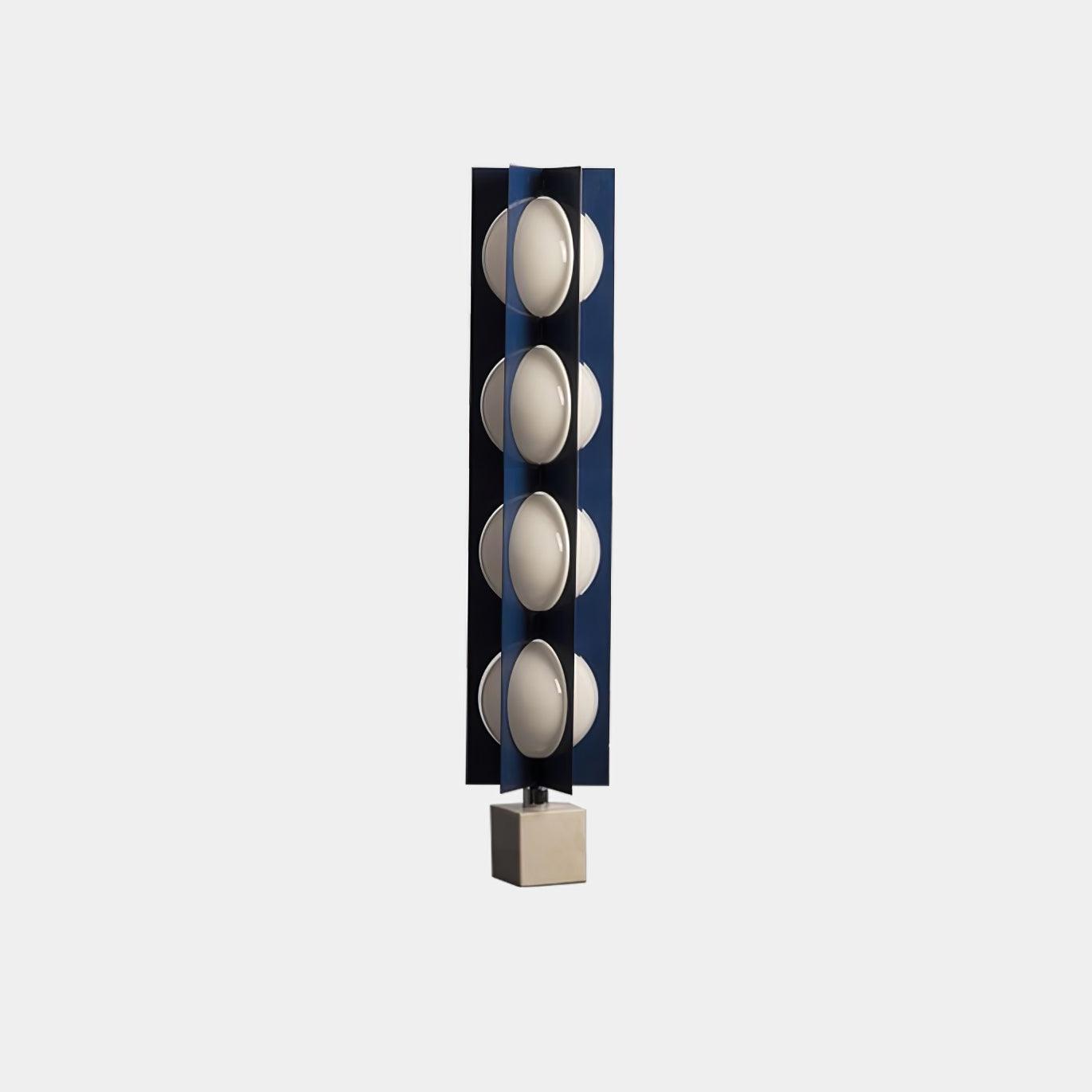 Blue Kleos Floor Lamp - Modern LED Lighting, Navy Design
