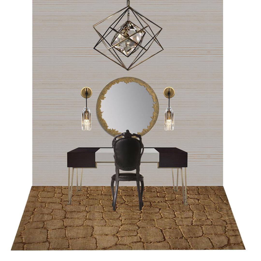 Chatelet Sconce Wall Light - Solid Brass & Crystal LED