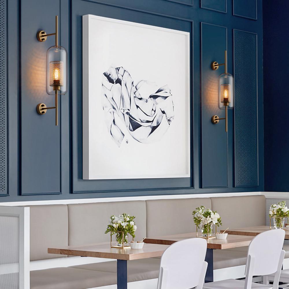 Chiswick Glass Wall Light LED Indoor Modern Design