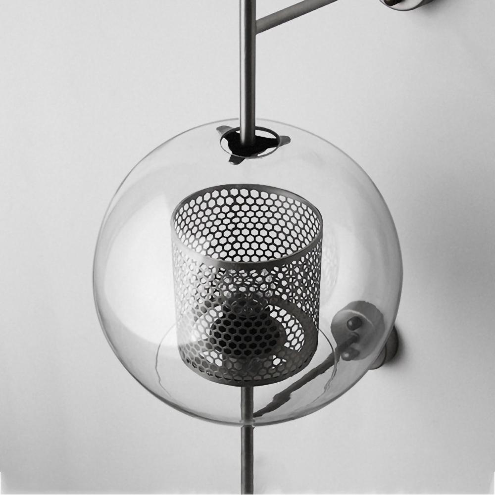 Chiswick Glass Wall Light LED Indoor Modern Design