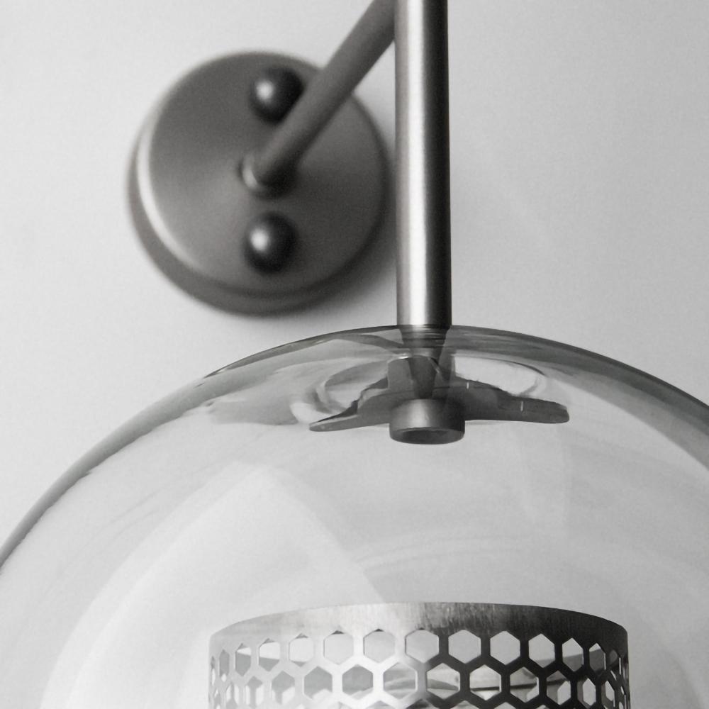 Chiswick Glass Wall Light LED Indoor Modern Design
