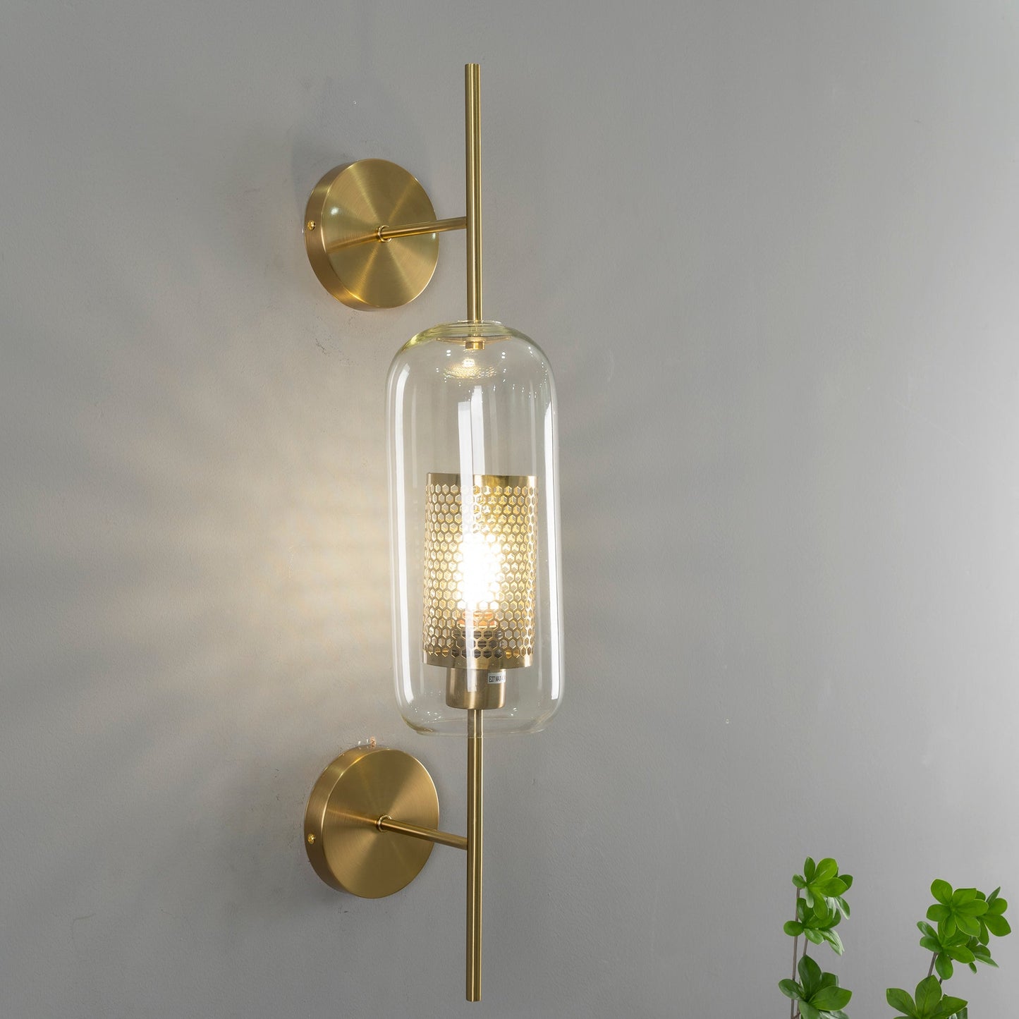 Chiswick Glass Wall Light LED Indoor Modern Design