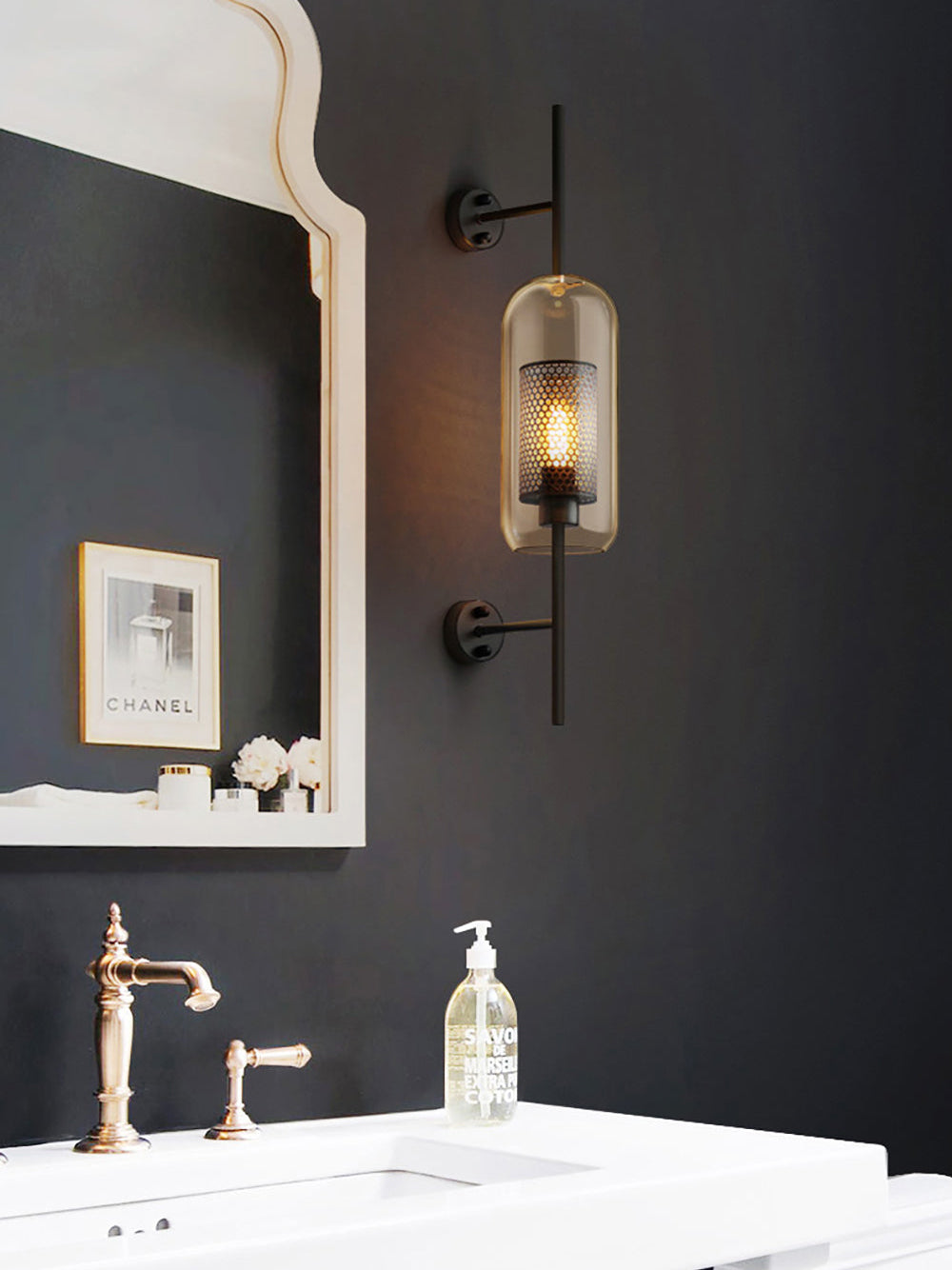 Chiswick Glass Wall Light LED Indoor Modern Design