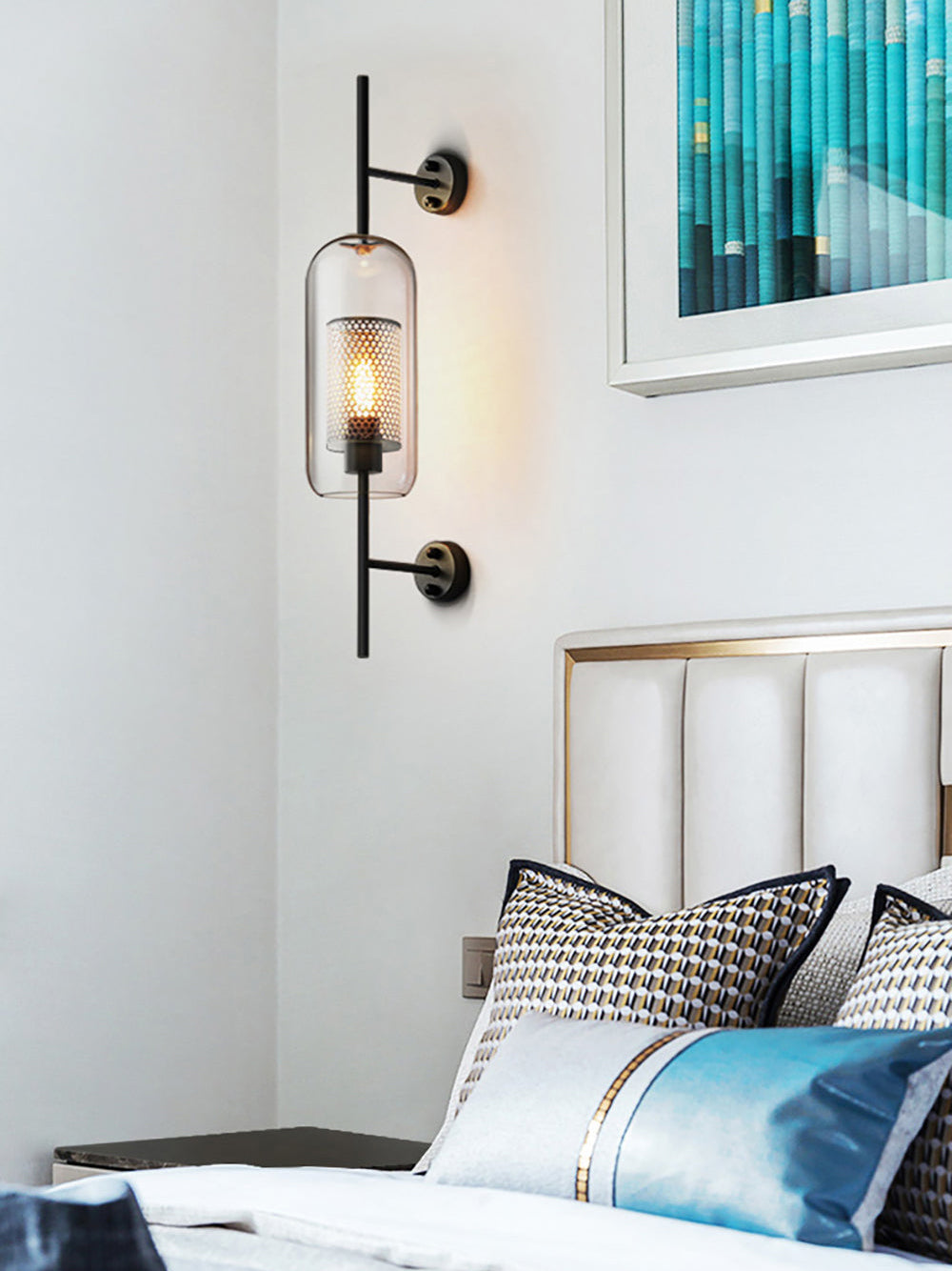 Chiswick Glass Wall Light LED Indoor Modern Design