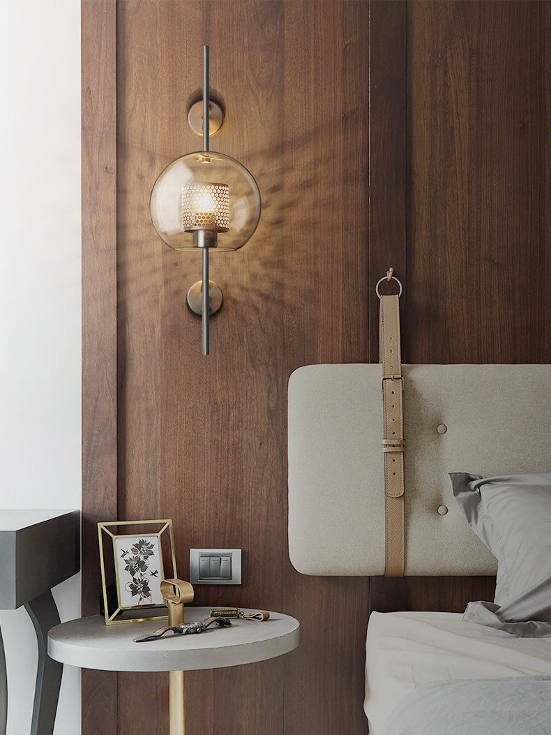 Chiswick Glass Wall Light LED Indoor Modern Design