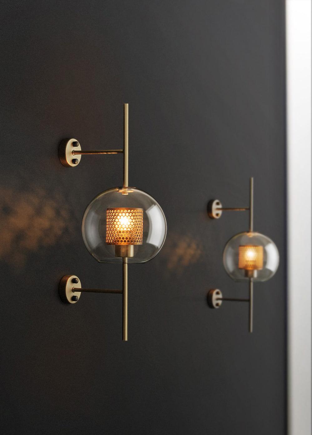 Chiswick Glass Wall Light LED Indoor Modern Design