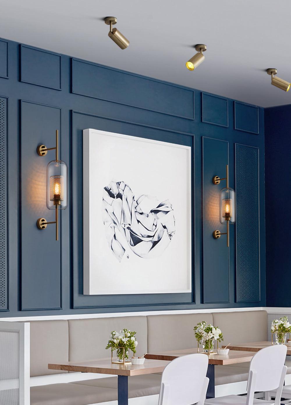 Chiswick Glass Wall Light LED Indoor Modern Design