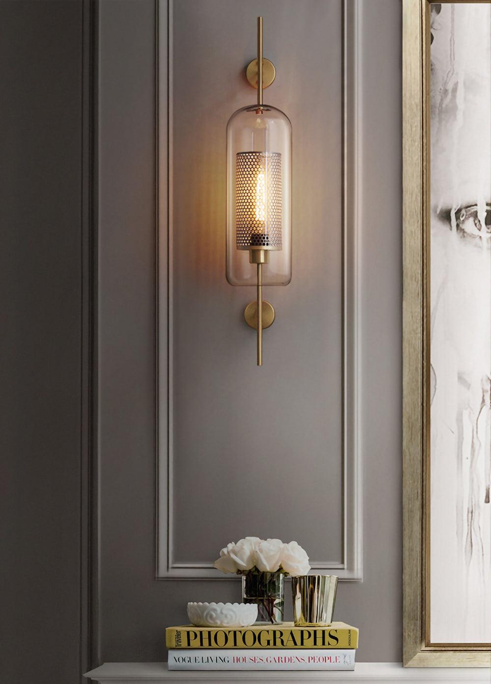 Chiswick Glass Wall Light LED Indoor Modern Design