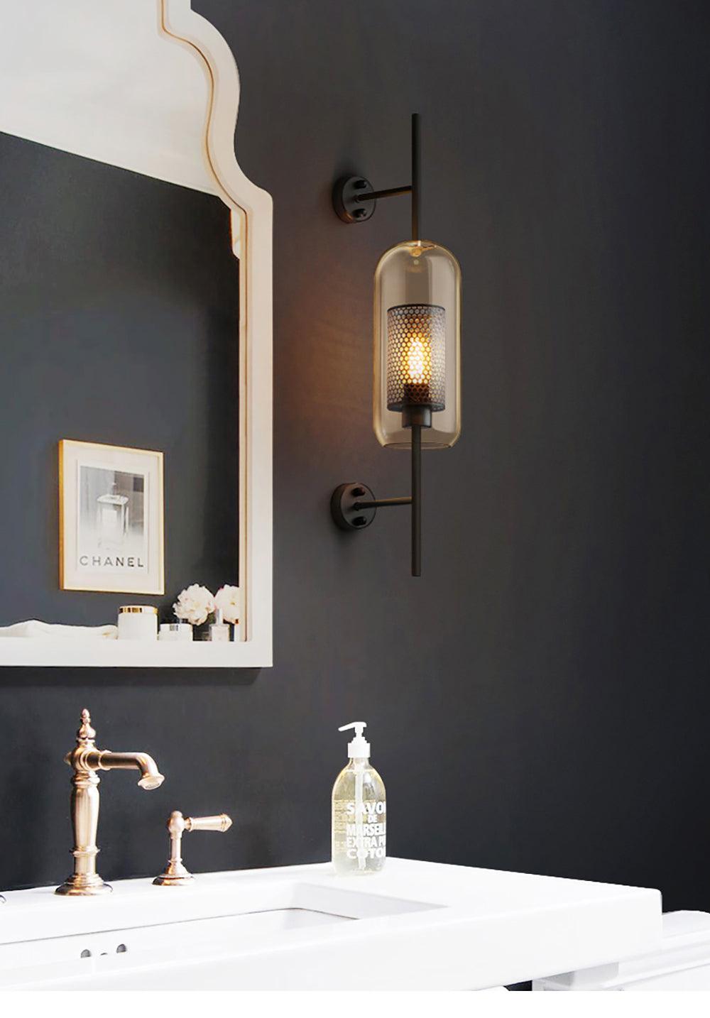 Chiswick Glass Wall Light LED Indoor Modern Design