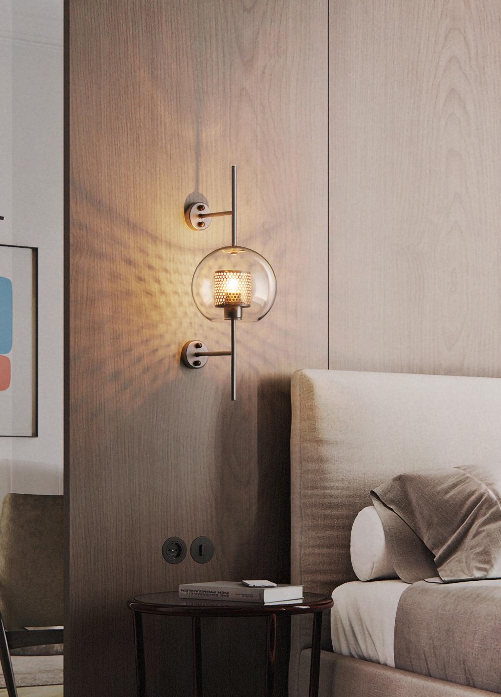Chiswick Glass Wall Light LED Indoor Modern Design