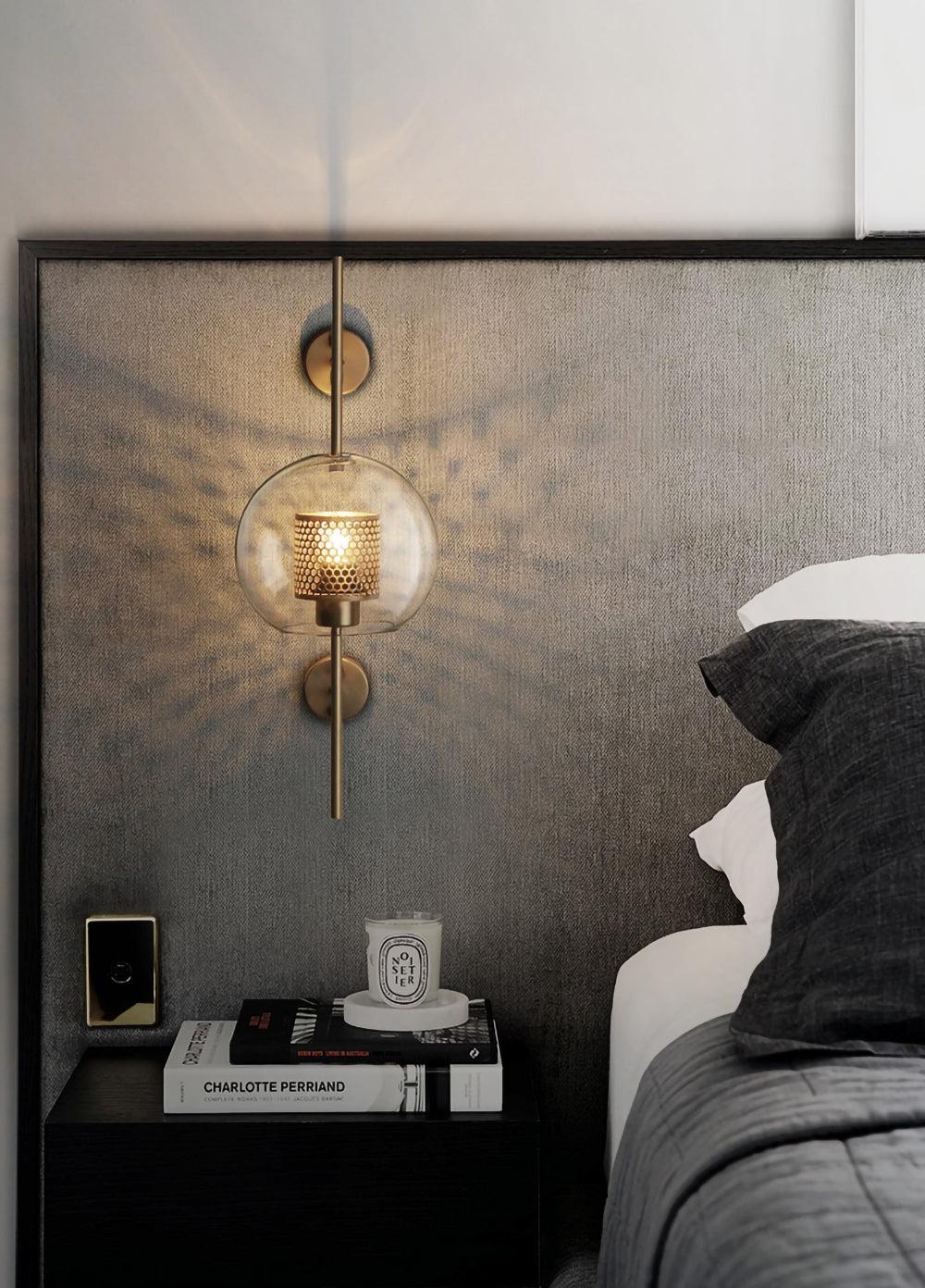 Chiswick Glass Wall Light LED Indoor Modern Design