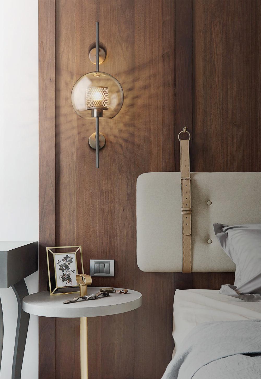 Chiswick Glass Wall Light LED Indoor Modern Design