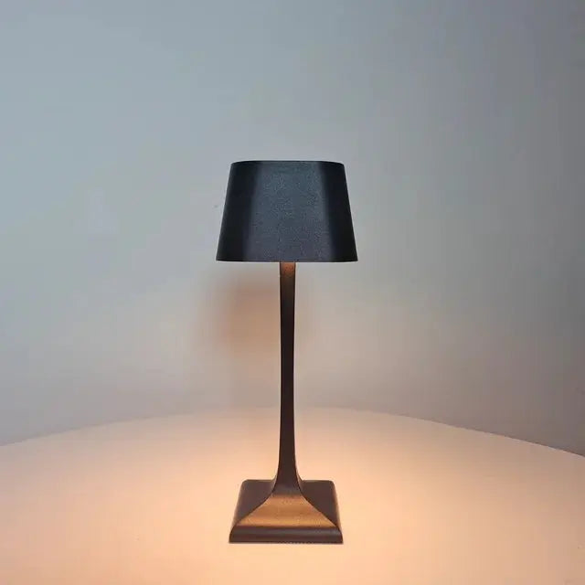 LED Square USB Table Lamp - Dimmable, Modern Design