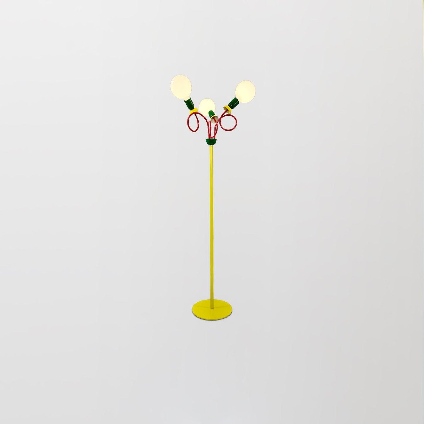 Circulo Play Floor Lamp LED Retro Geometric Design