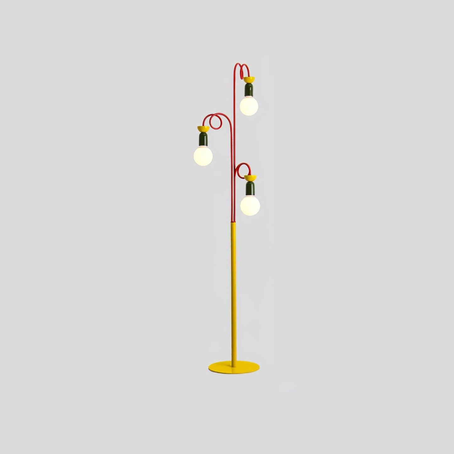 Circulo Play Floor Lamp LED Retro Geometric Design