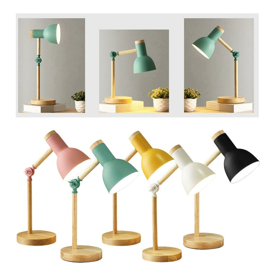 Nordic Wood Desk Lamp – Minimalist and Elegant Lighting