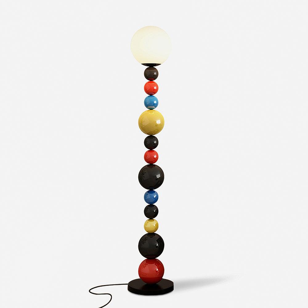 Colorful Round Ball Floor Lamp with LED, Indoor Lighting