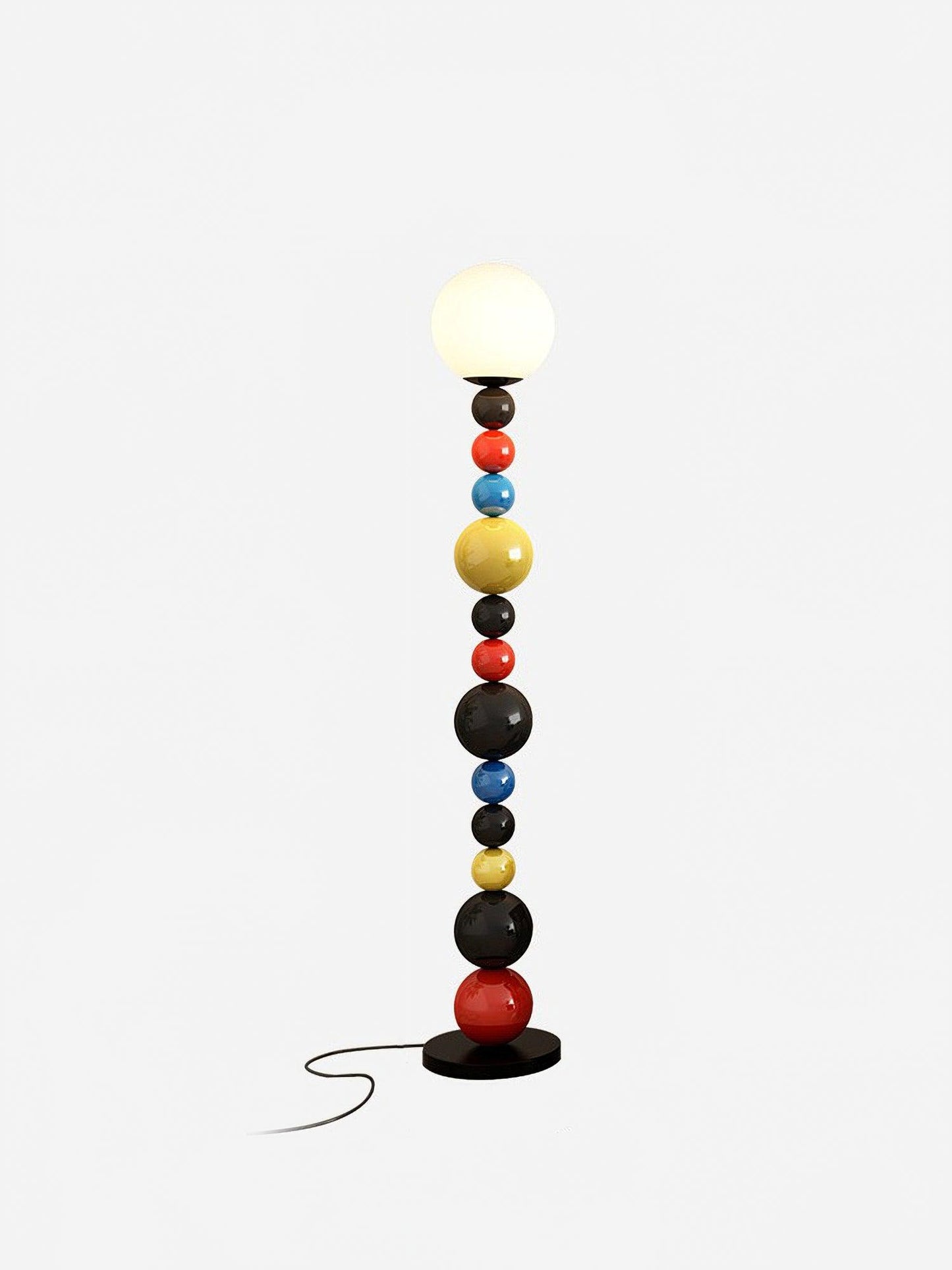 Colorful Round Ball Floor Lamp with LED, Indoor Lighting