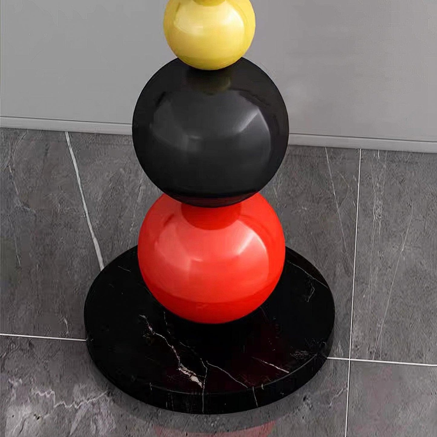 Colorful Round Ball Floor Lamp with LED, Indoor Lighting