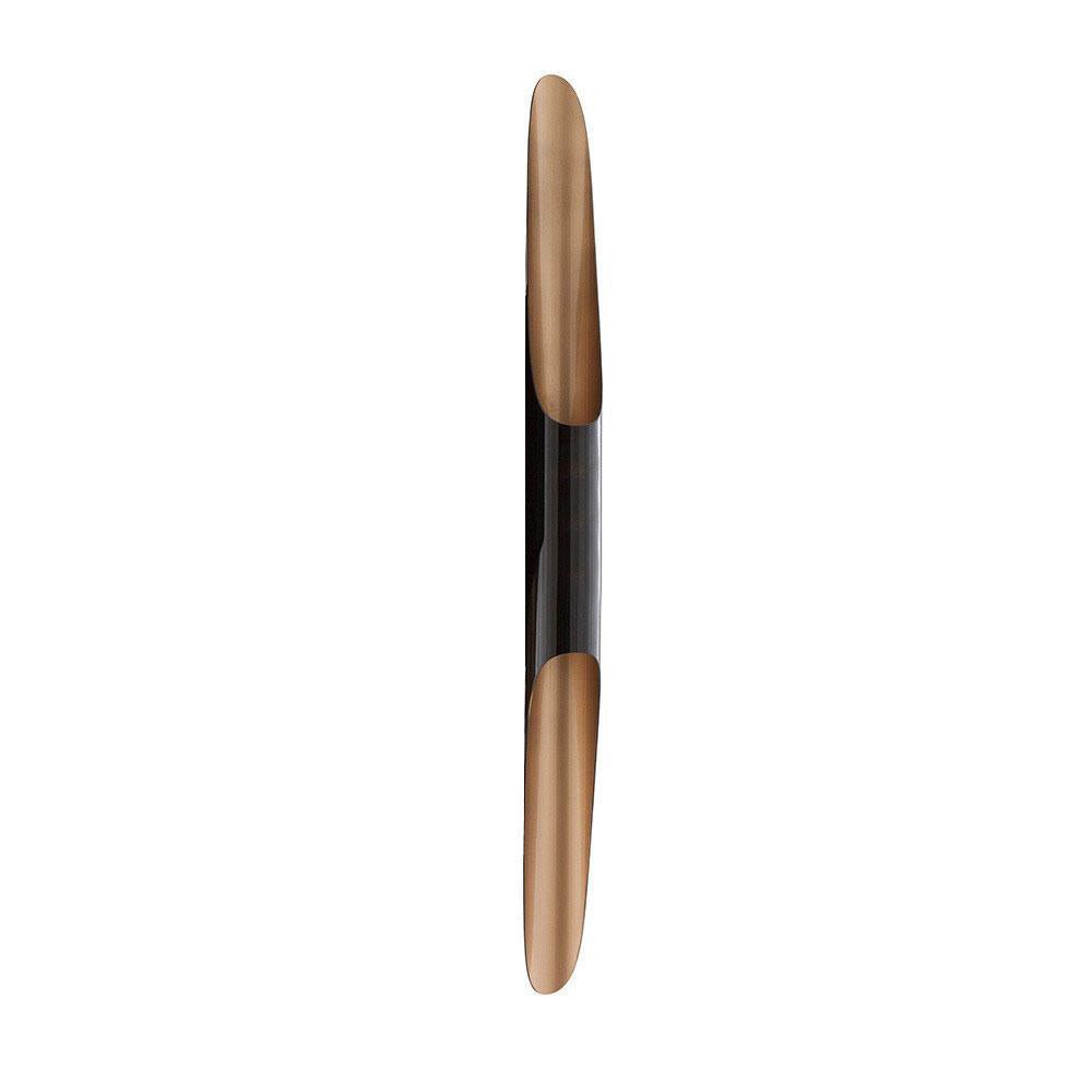 Coltrane Wall Lamp - Matte Black & Gold Indoor Sconce