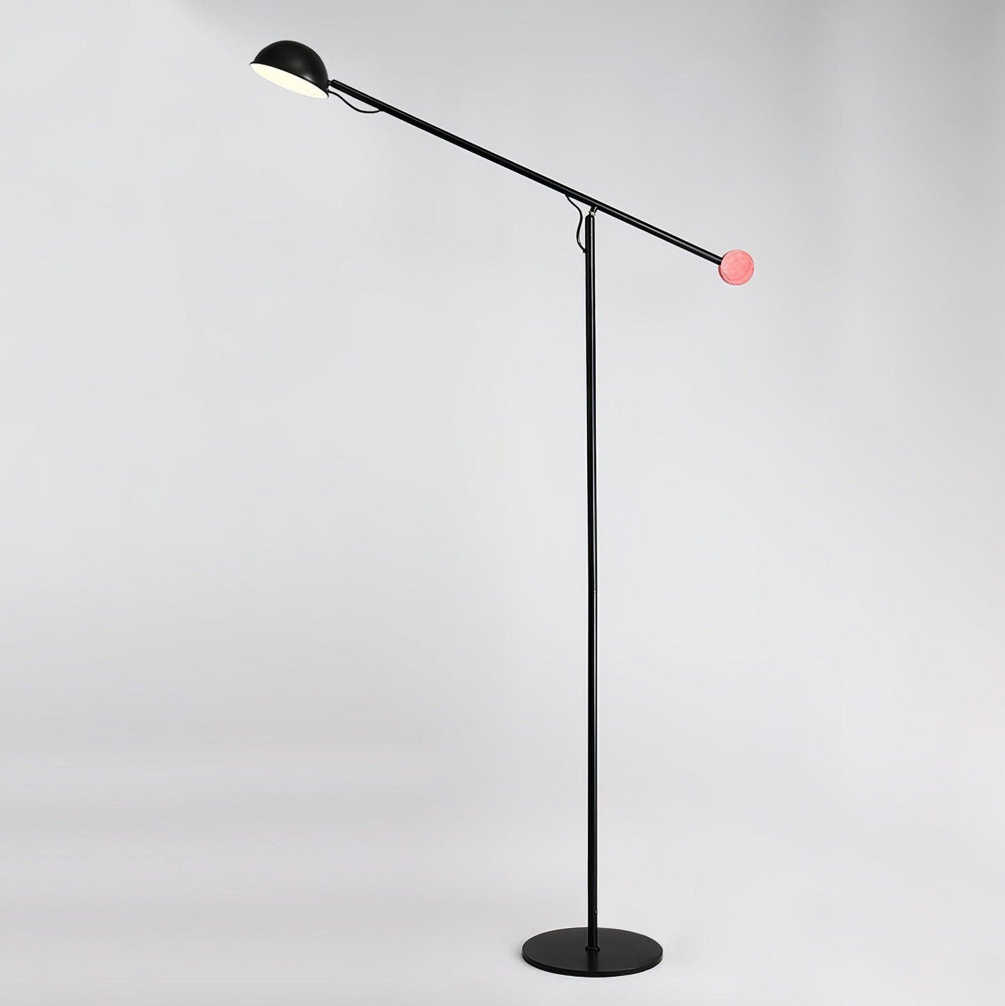 Precision Movement Floor Lamp with Adjustable LED Light