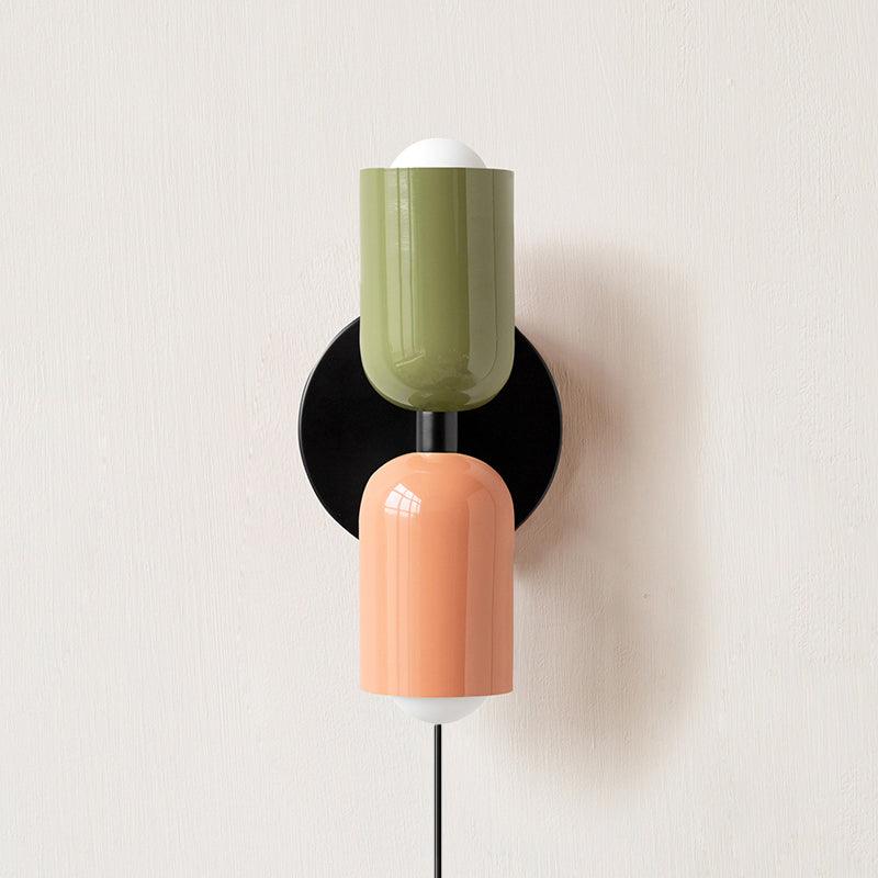 Couleur Double Plug In Wall Lamp - LED Indoor Lighting