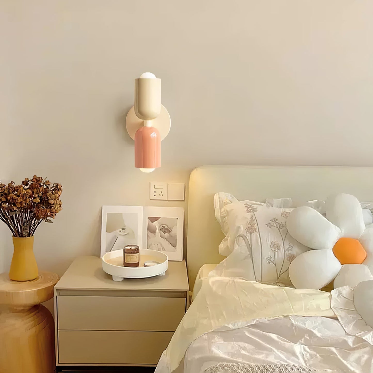 Couleur Double Plug In Wall Lamp - LED Indoor Lighting