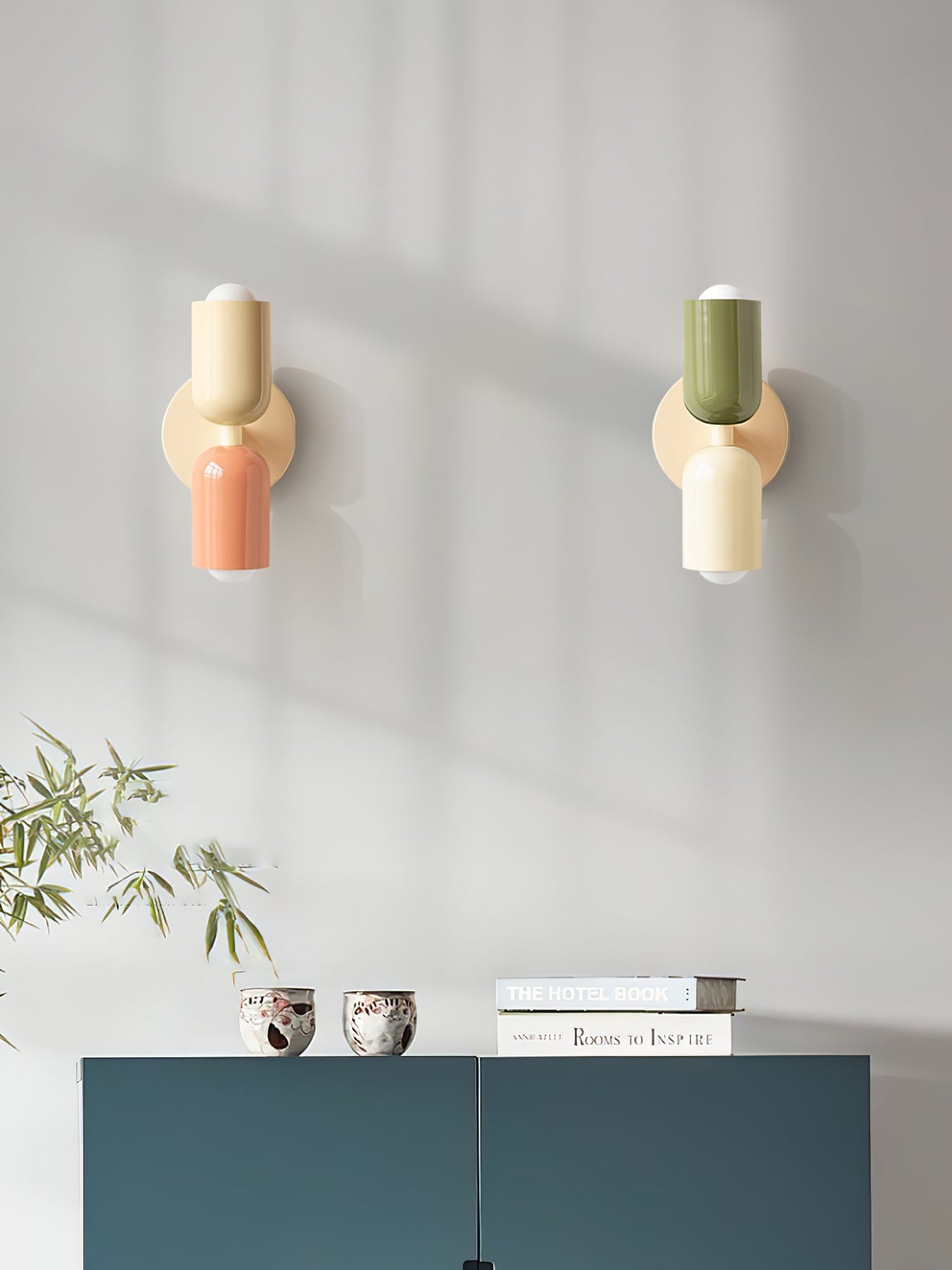 Couleur Double Plug In Wall Lamp - LED Indoor Lighting