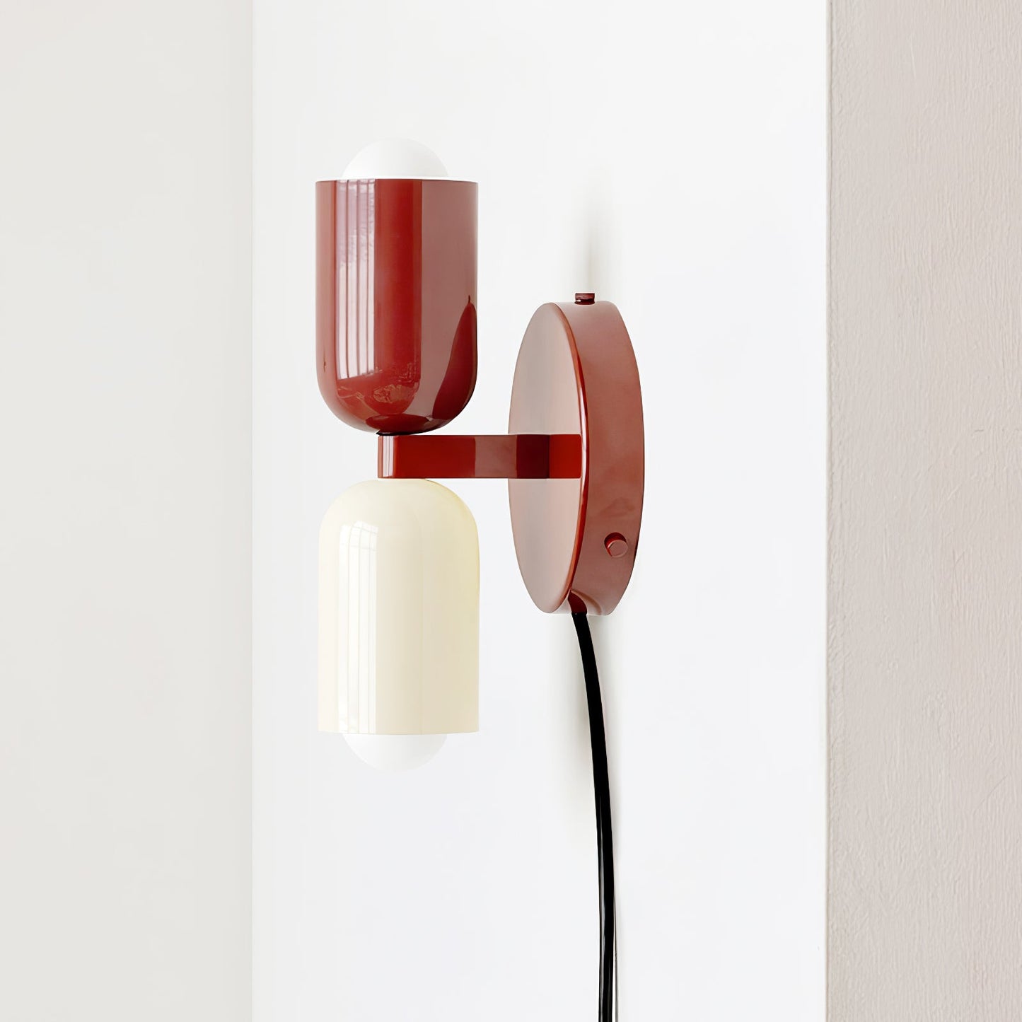 Couleur Double Plug In Wall Lamp - LED Indoor Lighting