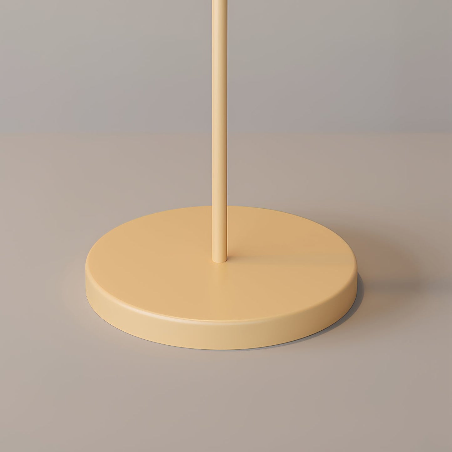 Crescini Pleated Floor Lamp with LED, Cream Shade, Dimmable
