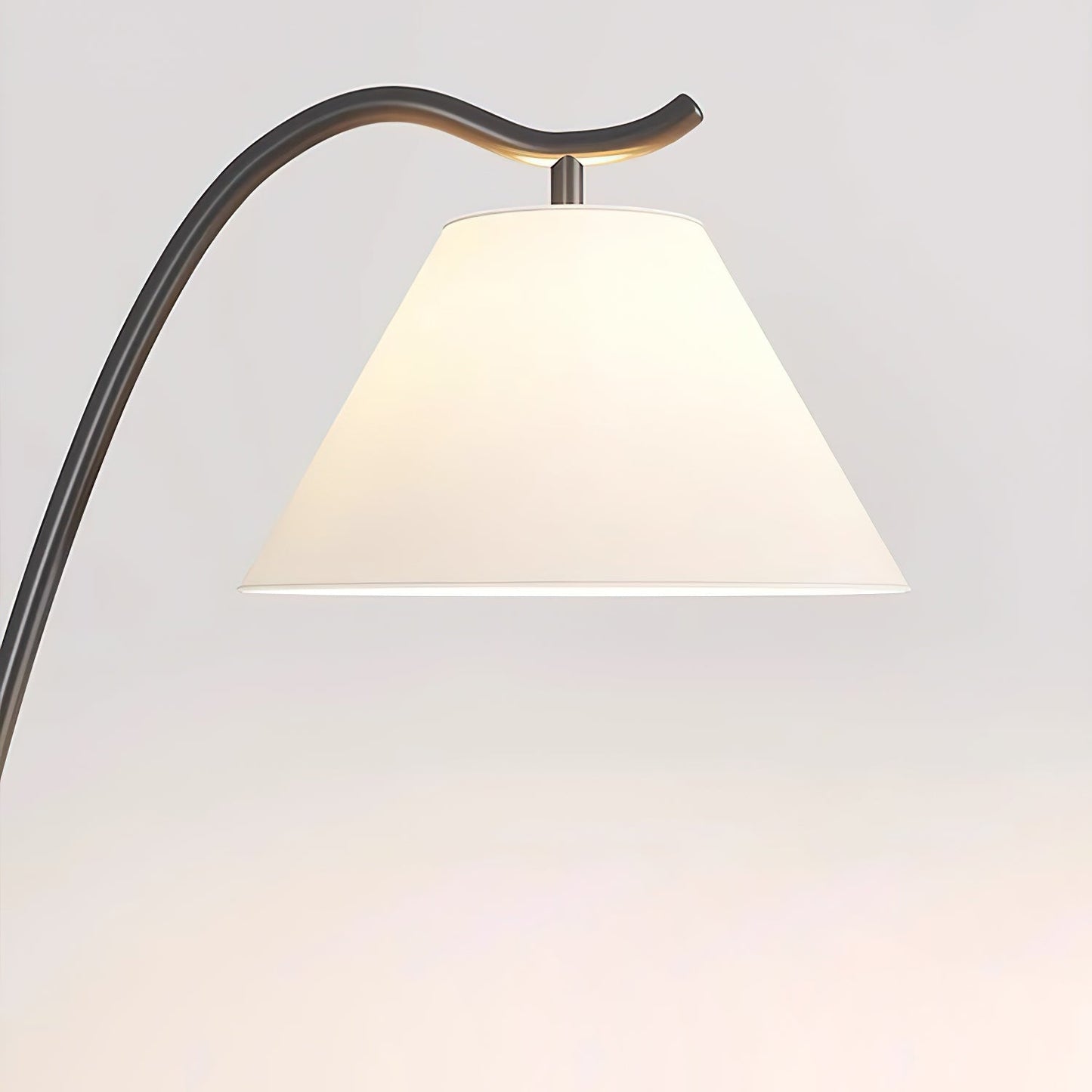 Curvature Floor Lamp with Table LED Indoor Lighting