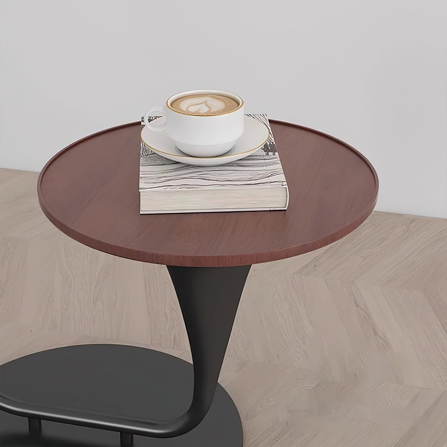 Curvature Floor Lamp with Table LED Indoor Lighting