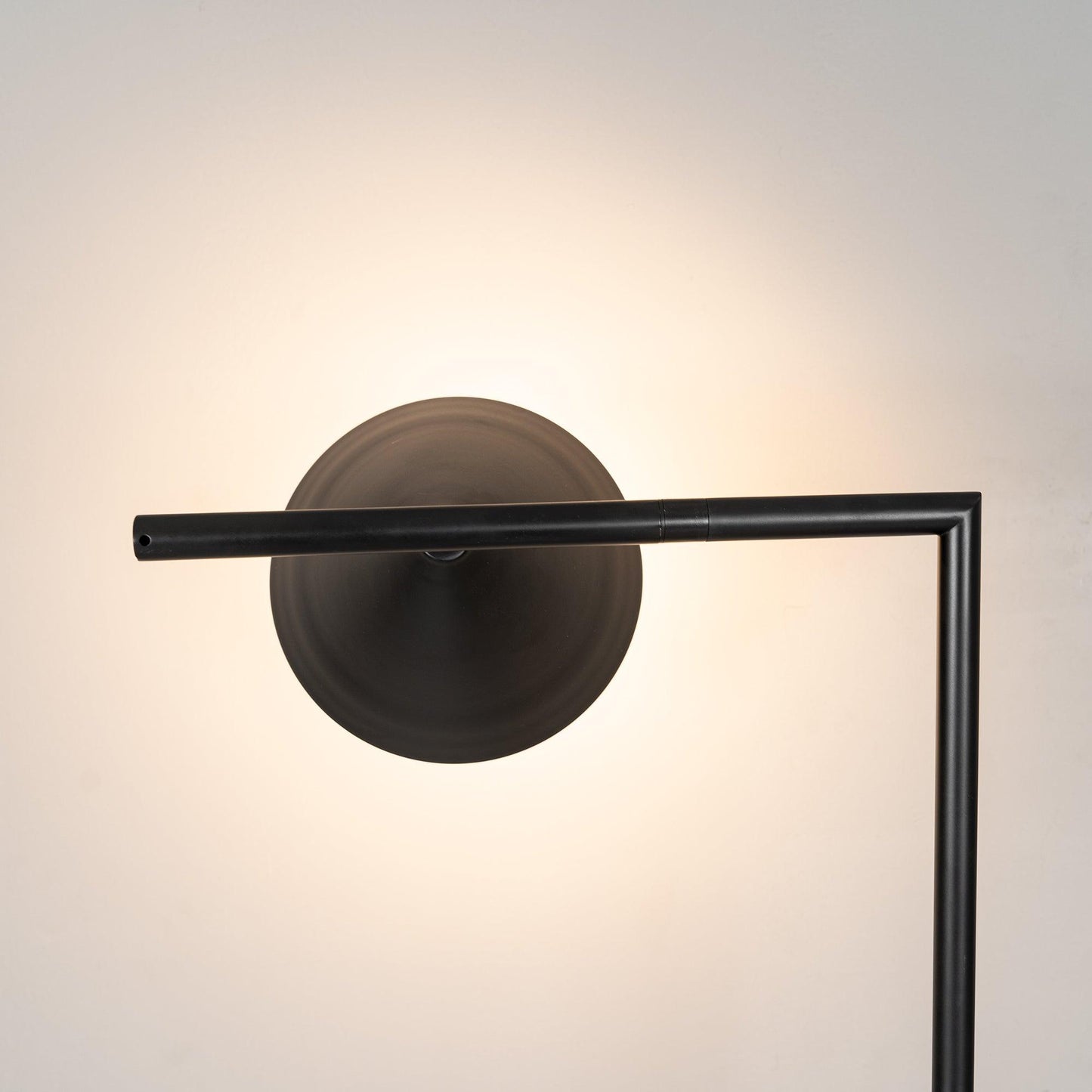 Captain Flint Floor Lamp with Marble Base and LED Light