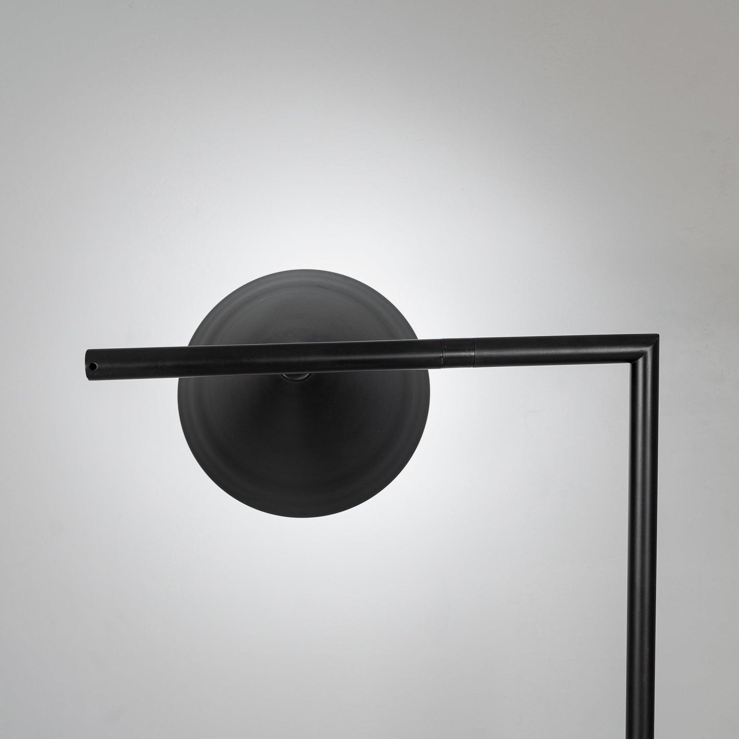 Captain Flint Floor Lamp with Marble Base and LED Light