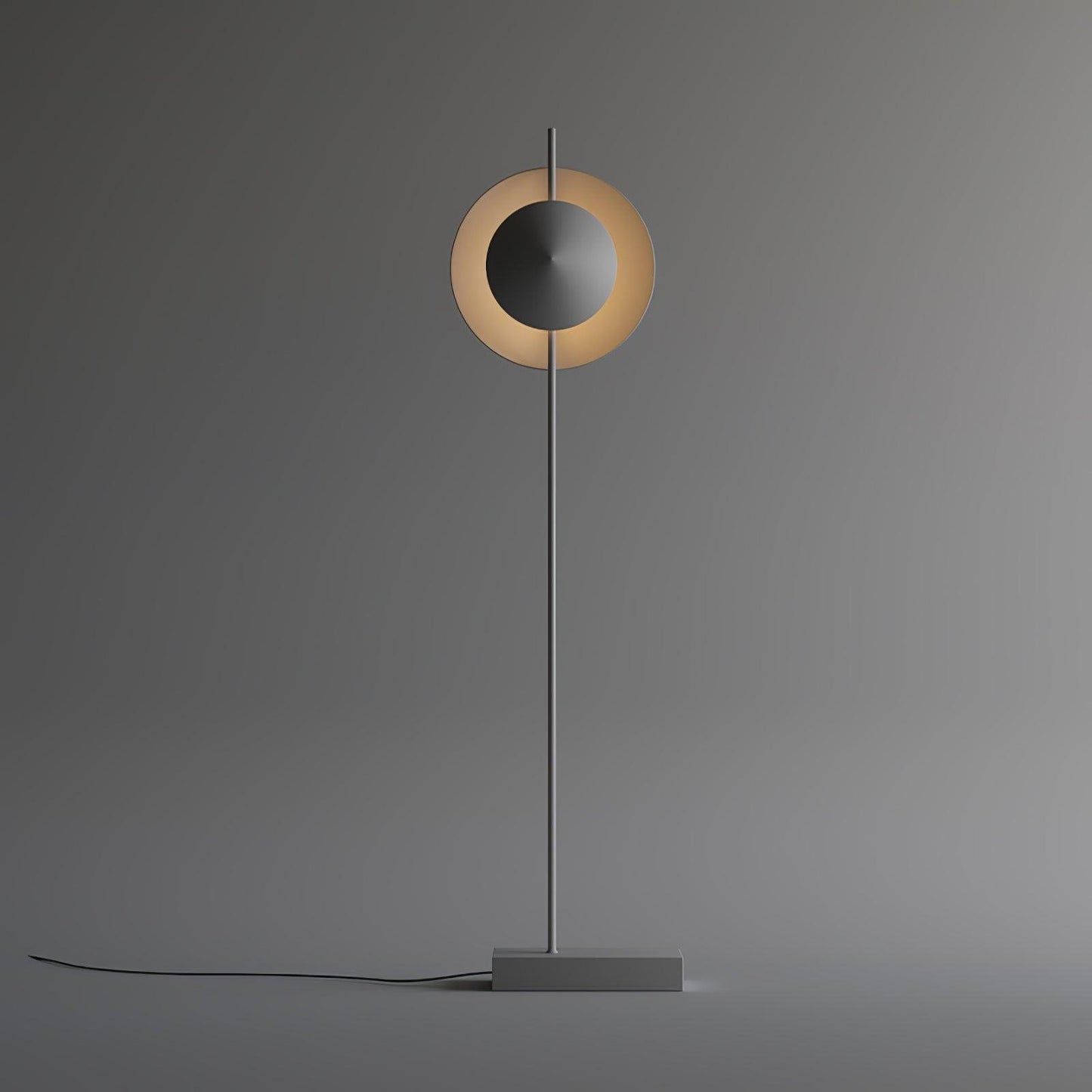 Dawn Floor Lamp - LED Indoor Lighting, Grey Modern Design