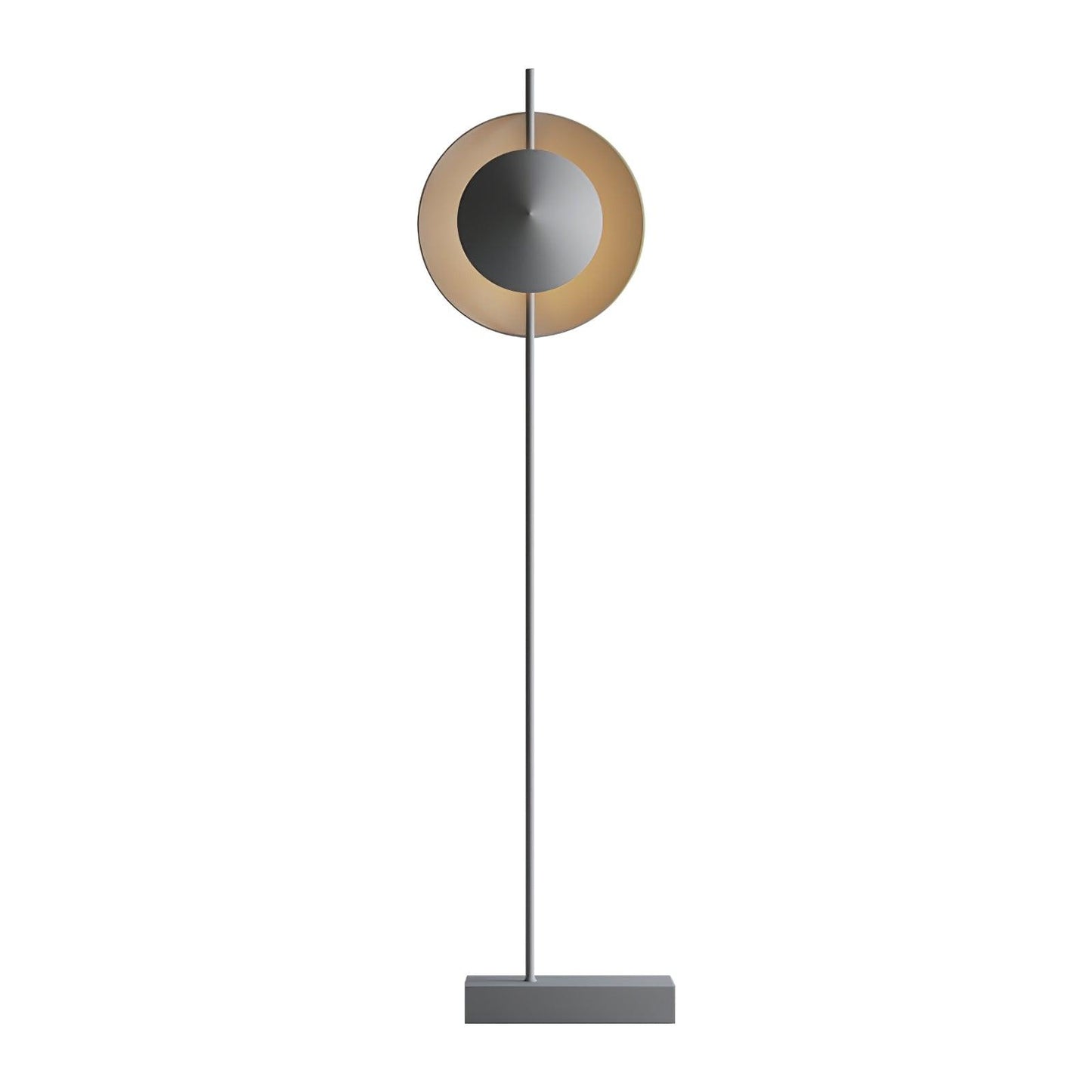 Dawn Floor Lamp - LED Indoor Lighting, Grey Modern Design