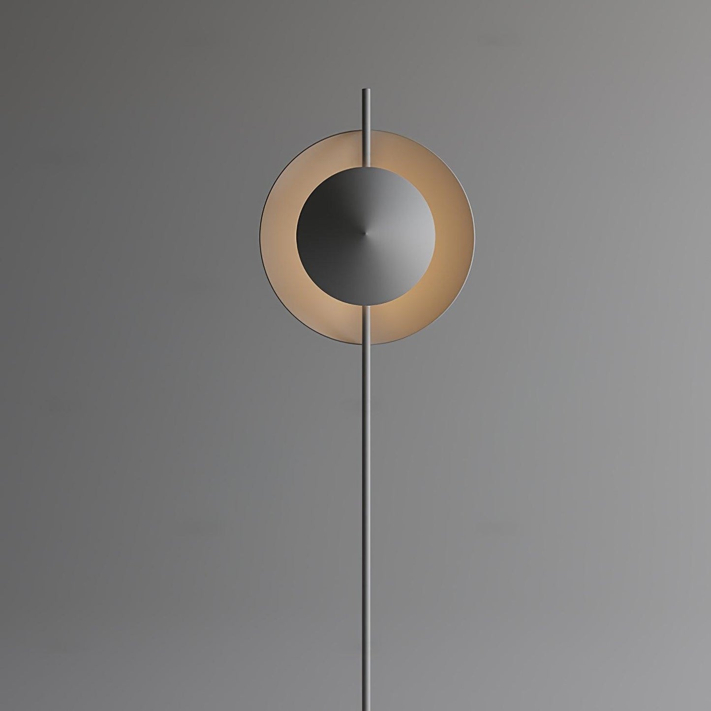 Dawn Floor Lamp - LED Indoor Lighting, Grey Modern Design