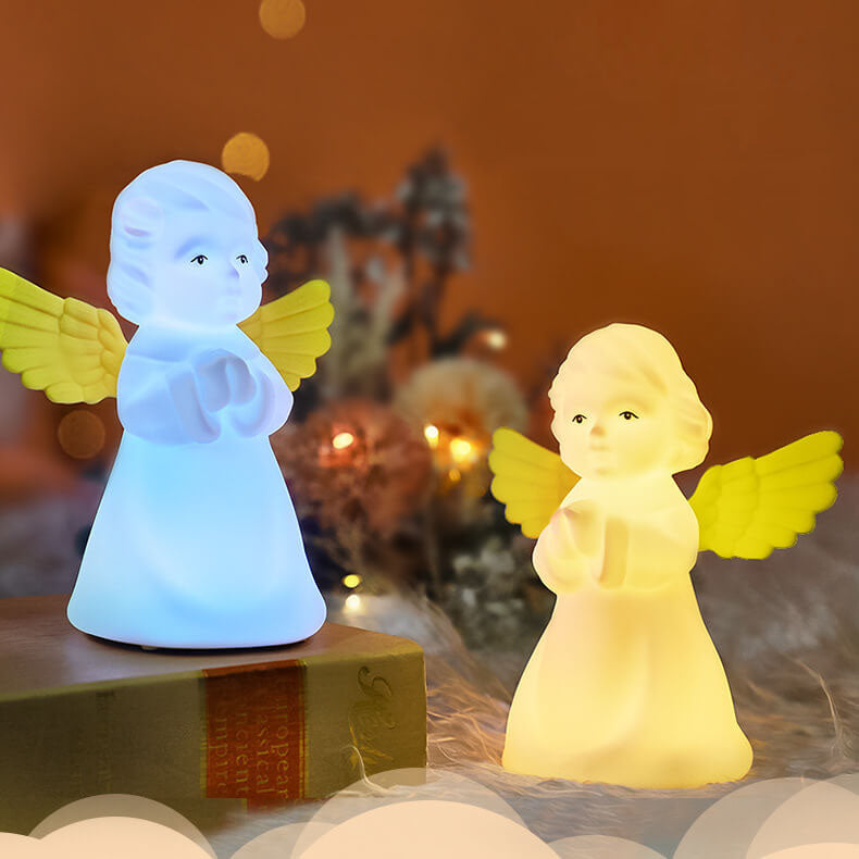Kreativer Engel Silicone LED Colour Changing Kids Night Light