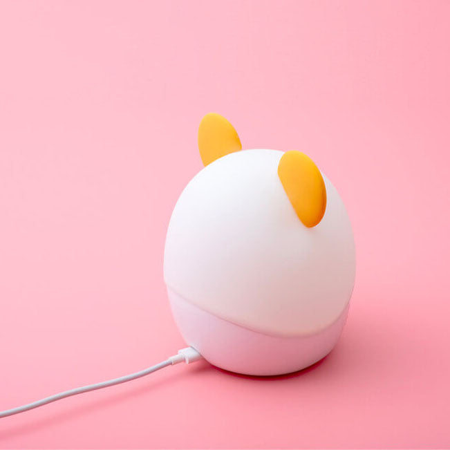 Cartoon Mouse Silicone USB LED Night Light Table Lamp