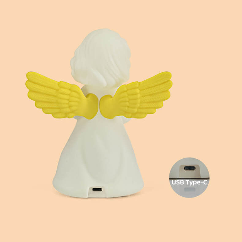 Kreativer Engel Silicone LED Colour Changing Kids Night Light