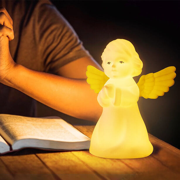 Kreativer Engel Silicone LED Colour Changing Kids Night Light